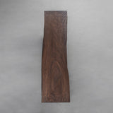 Weave Walnut Wood Handmade Kitchen Table Slab 36.22"Wx135.12"L