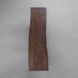 Weave Walnut Wood Handmade Kitchen Table Slab 36.22"Wx135.12"L