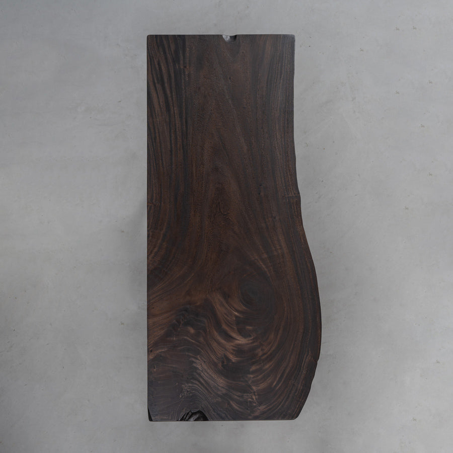 Weave Walnut Wood Live Edge Table 33.86"W x 85.71"L