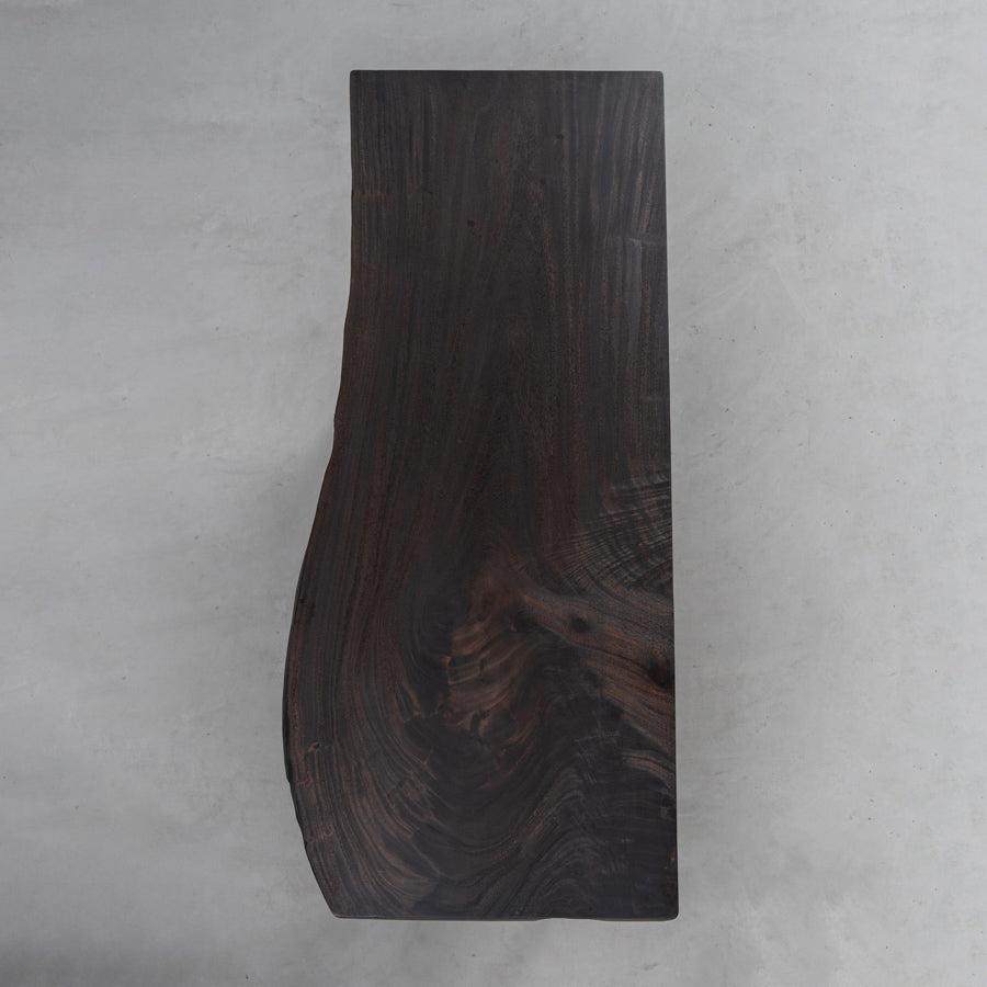 Weave Walnut Wood Live Edge Table 33.86"W x 85.71"L
