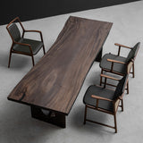 Weave Walnut Wood Live Edge Table Slab 35.16"W x 100.08"L